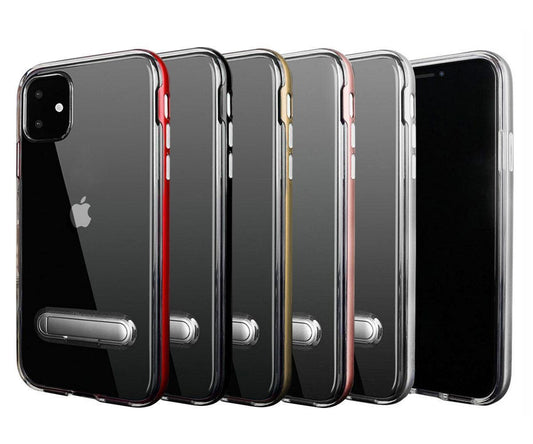 TPU Case med telefonställ + 2st skärmskydd iPhone 12 Pro Max