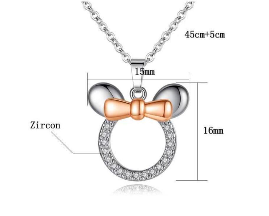 Örhänge+halsband Mouse set