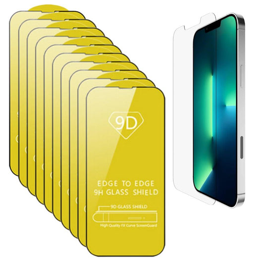 10-Pack Premium Skärmskydd i Härdat Glas för iPhone