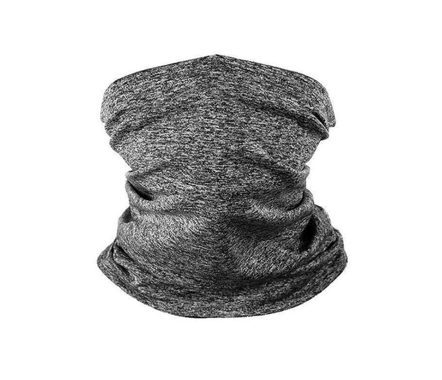2 x Multifunktionell Bandana med Filterficka - Svart/Röd