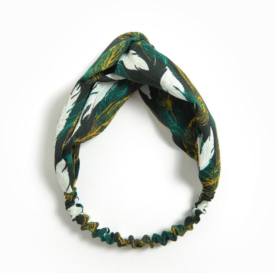 3 x Elastiskt Hårband med Twist Knut - Stilfullt och Bekvämt