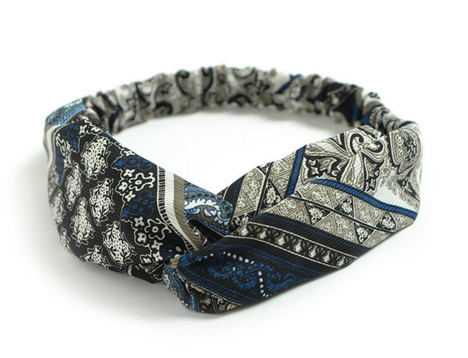 3 x Elastiskt Hårband med Twist Knut - Stilfullt och Bekvämt