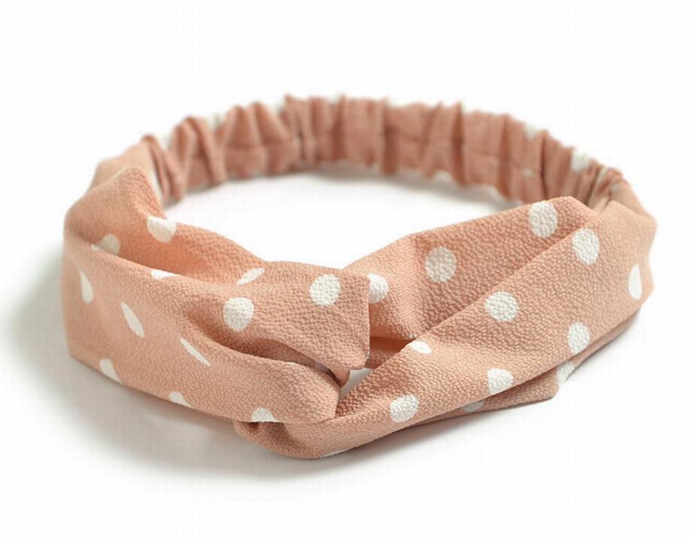 5x Elastiskt Hårband med Twist Knut - Stilfullt och Bekvämt