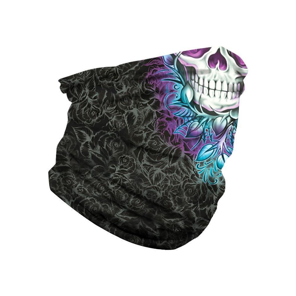 6-Pack Skull Bandana - Mixade Multifunktionella Scarfs