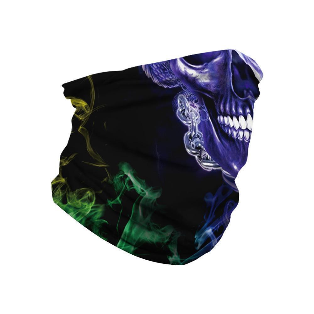 6-Pack Skull Bandana - Mixade Multifunktionella Scarfs