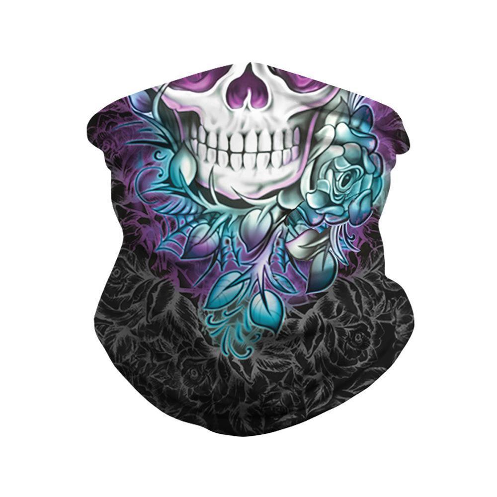 6-Pack Skull Bandana - Mixade Multifunktionella Scarfs