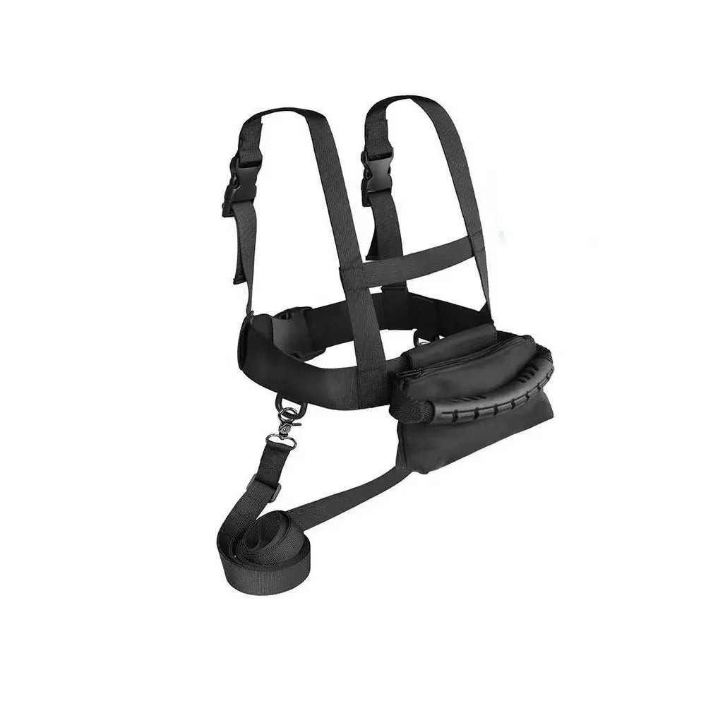 Barnsele för skidträning - justerbart träningsband