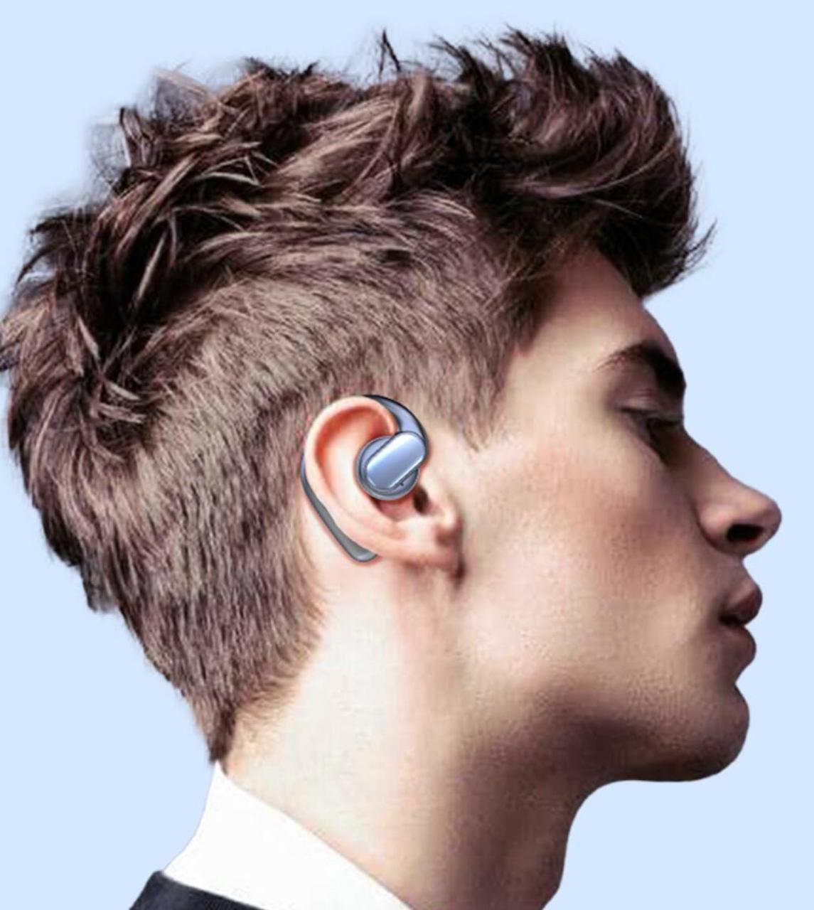 Bluetooth 5.3 Öppna Hörlurar: Högkvalitativt Ljud & Vattentätt