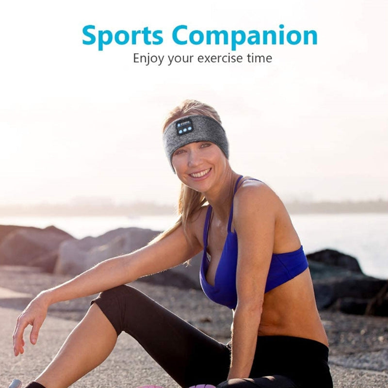 Bluetooth pannband - Sovhörlurar med HD-ljud & mic