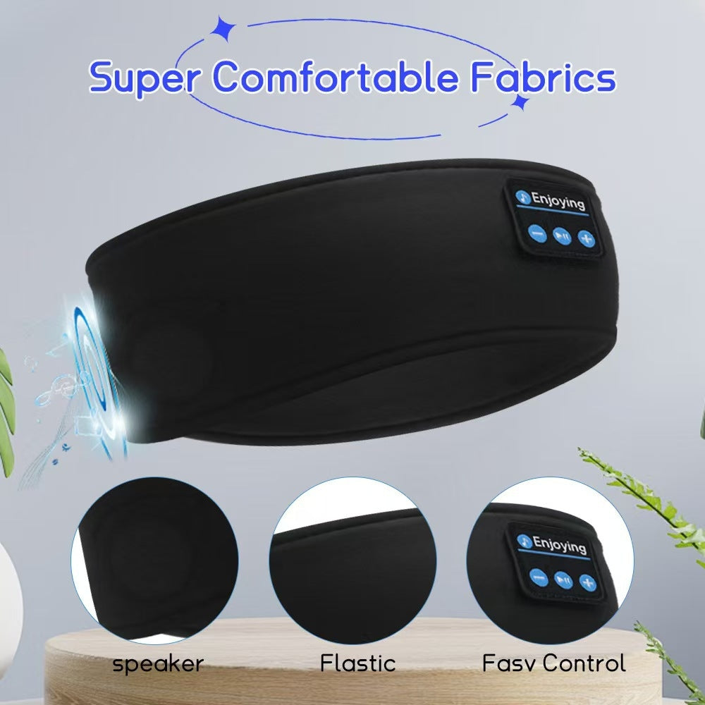 Bluetooth pannband - Sovhörlurar med HD-ljud & mic