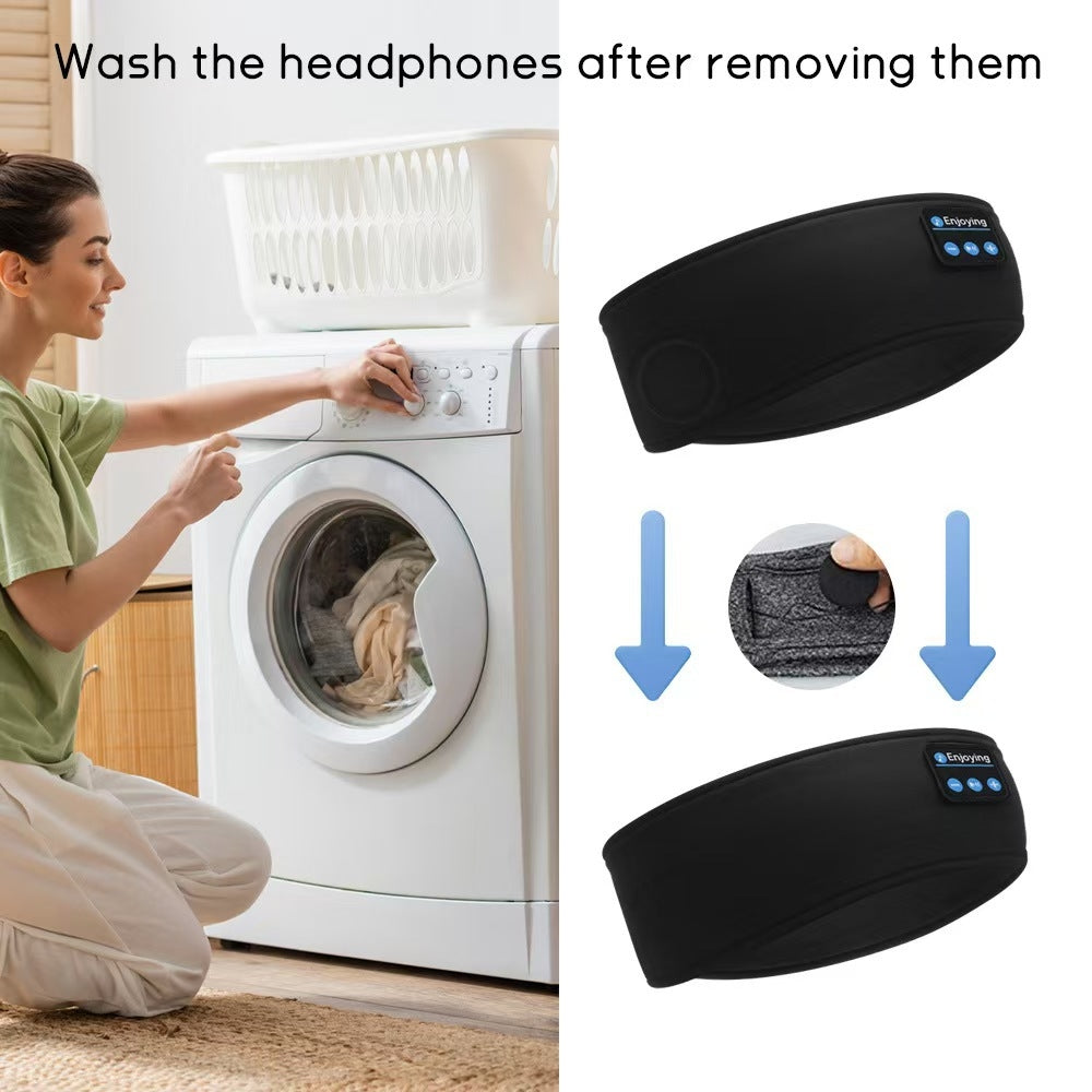 Bluetooth pannband - Sovhörlurar med HD-ljud & mic