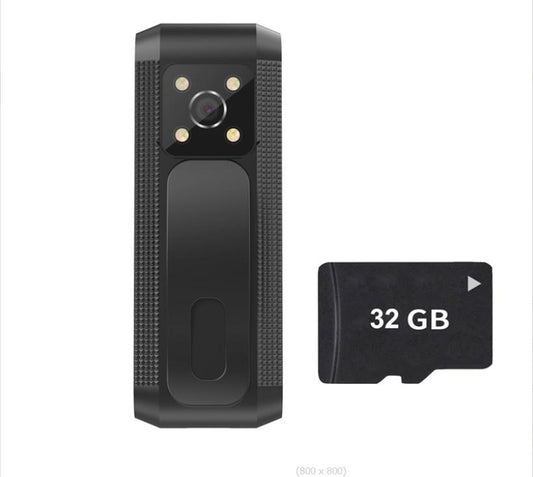 Body Cam Penna med Ljud & Bildinspelning - 32GB Kort Inkl