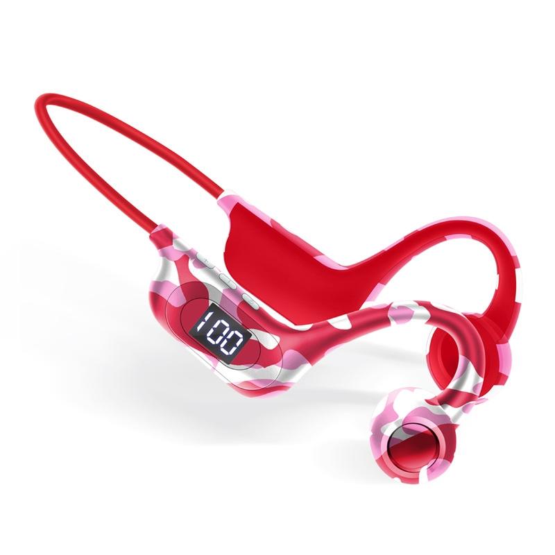 Bone Conduction Hörlurar - Trådlösa och Ergonomiska för Aktiv Livsstil