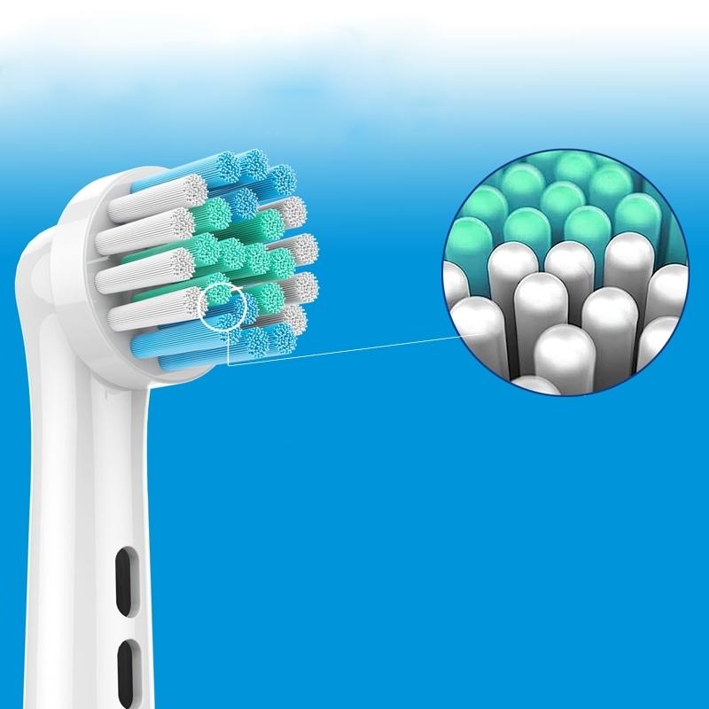 8-pack Ersättningshuvuden – Kompatibla med Braun Oral-B