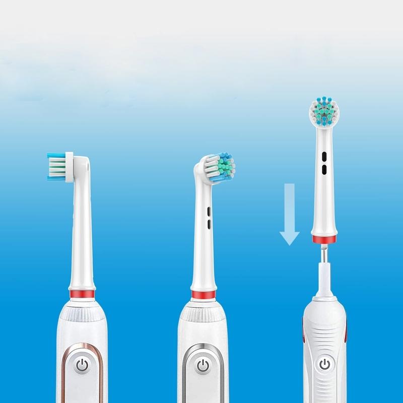 8-pack Ersättningshuvuden – Kompatibla med Braun Oral-B