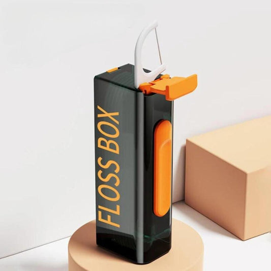Bunt: Dental Floss Picks 50-pack & Automatisk Tandtrådsbox