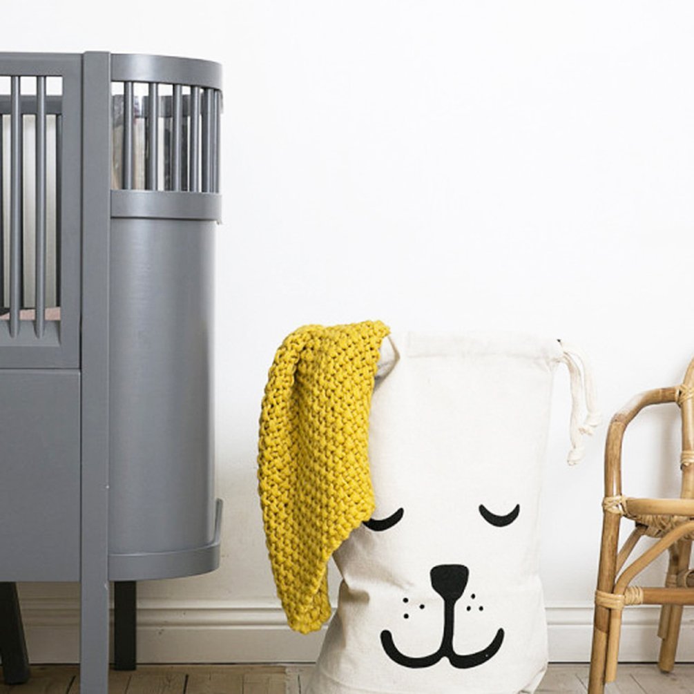 Canvas Tote stängande toppåse (S)