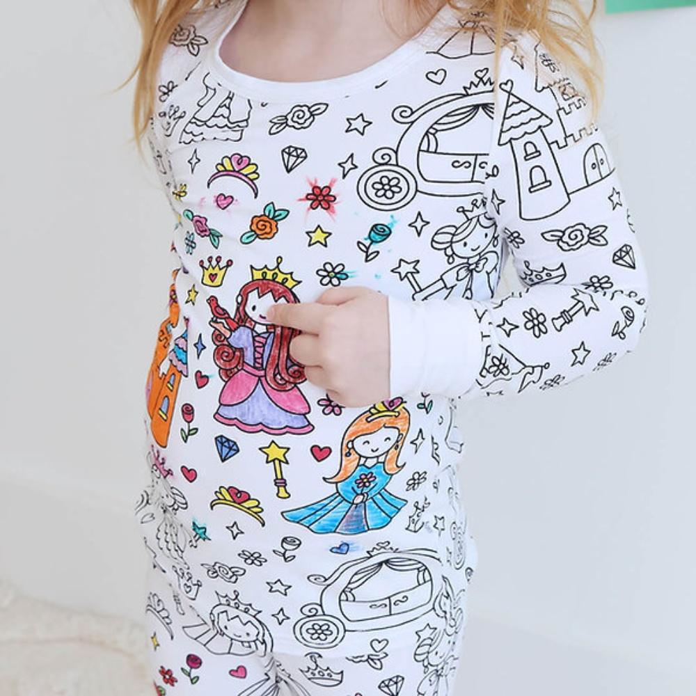 DIY Pyjamas för Barn – Måla och Skapa Själv!