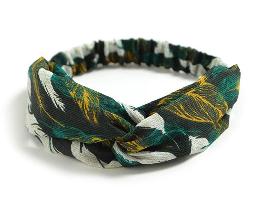 Elastiskt Hårband med Twist Knut - Stilfullt och Bekvämt