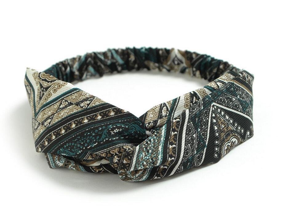 Elastiskt Hårband med Twist Knut - Stilfullt och Bekvämt