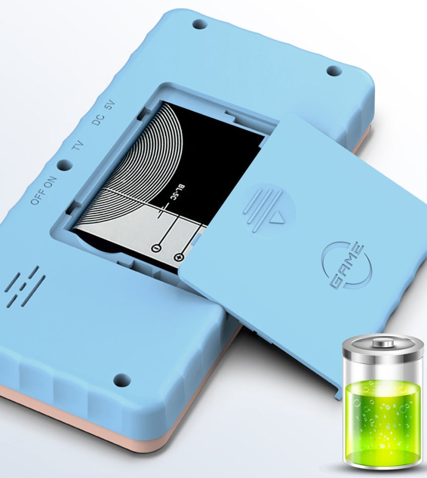 Handhållen spelkonsol med 500 retrospel - för 1-2 spelare