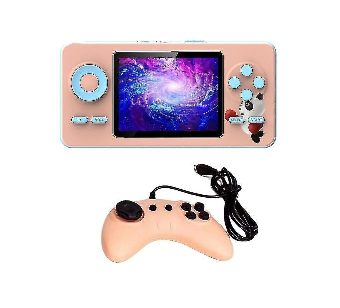 Handhållen spelkonsol med 500 retrospel - för 1-2 spelare