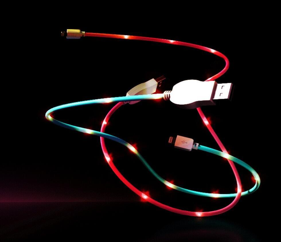 LED-laddningskabel som dansar till musik - USB-C