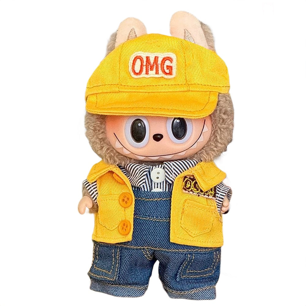 Labubu kläder – Mini outfits för G1–G3 figurer