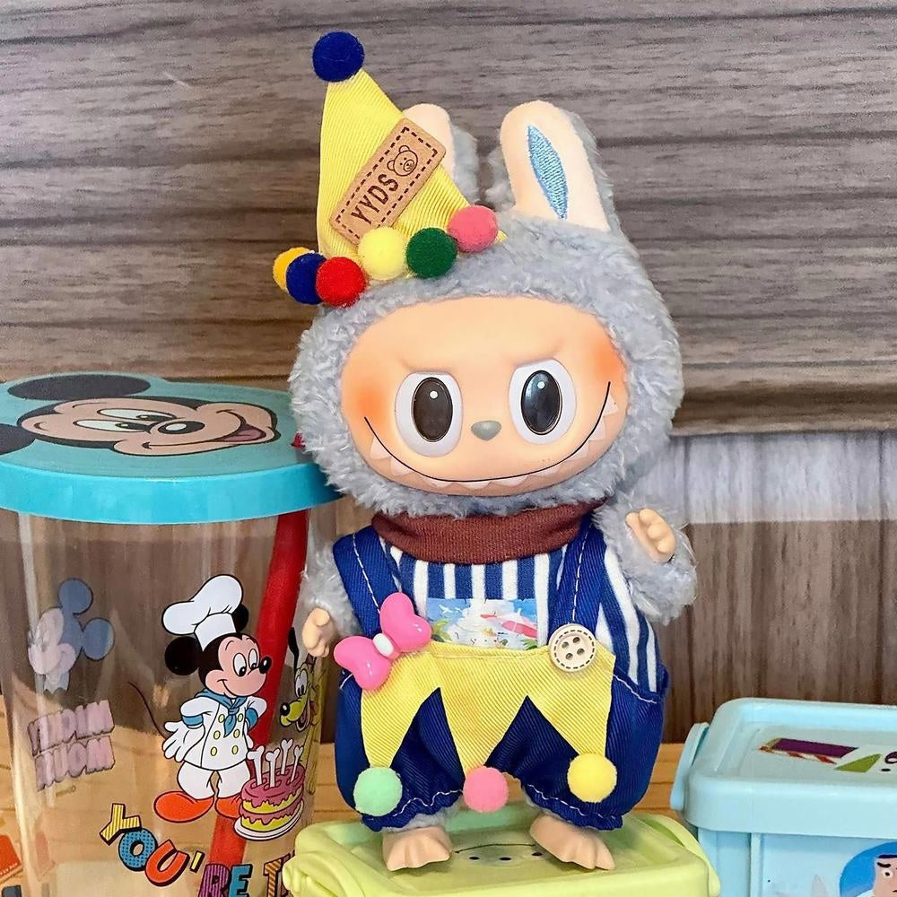 Labubu kläder – Mini outfits för G1–G3 figurer