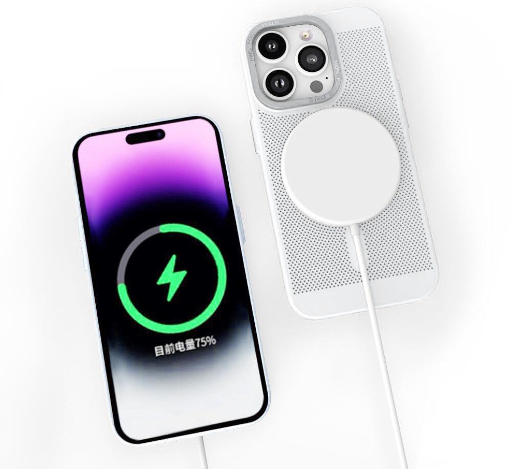 MagSafe Skal med Nätventilation för iPhone