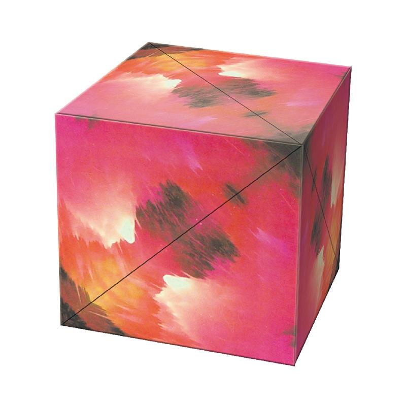 Magic Cube Magnetisk Kub - Skapa 3D Konst & Minska Stress