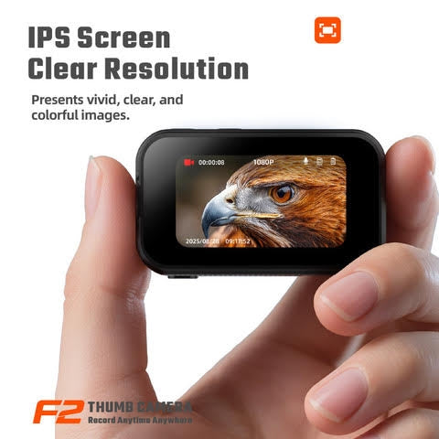 Mini 1080p tumkamera med vidvinkel Thumb Camera