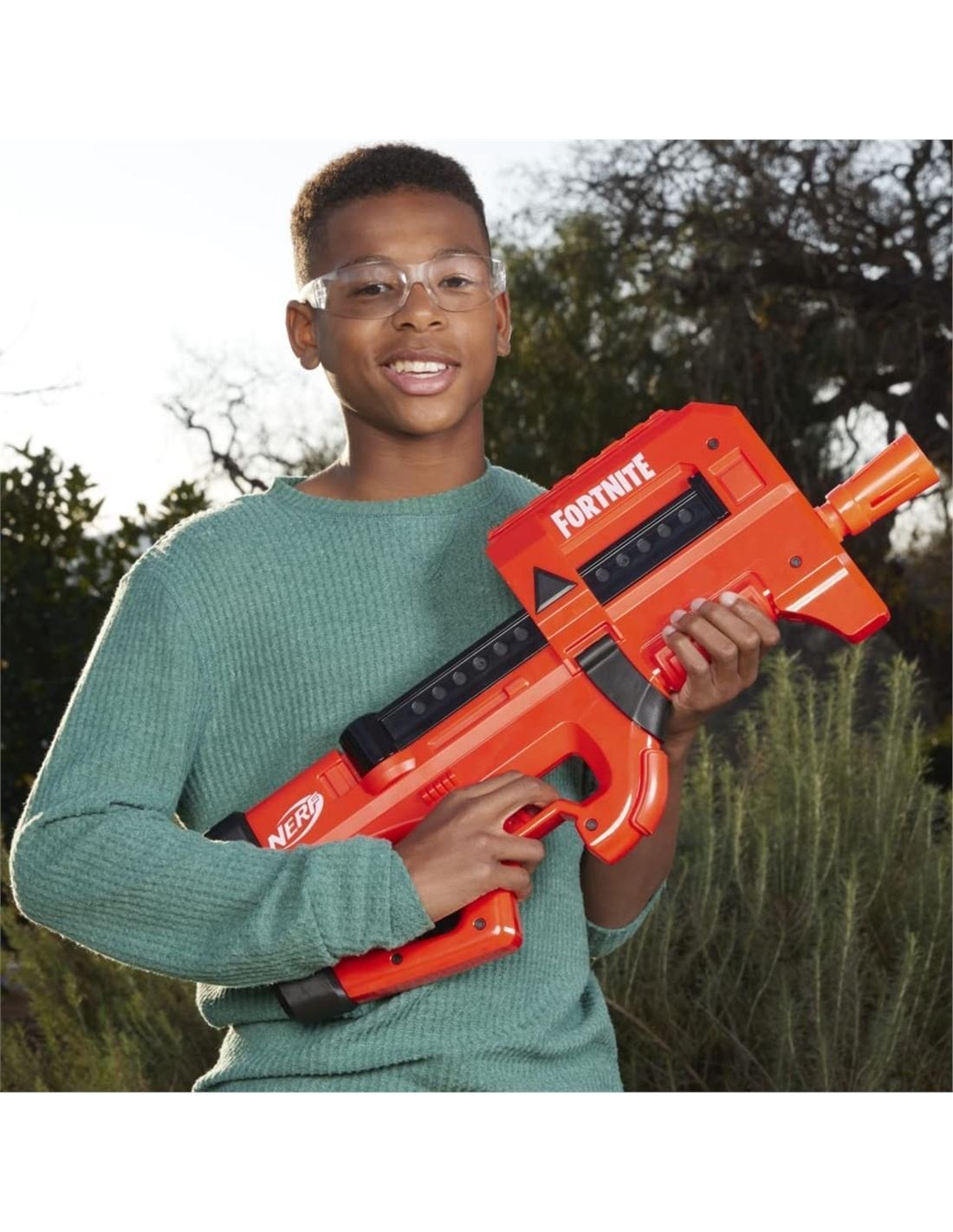 NERF Fortnite Compact SMG – Motoriserad Dartblaster