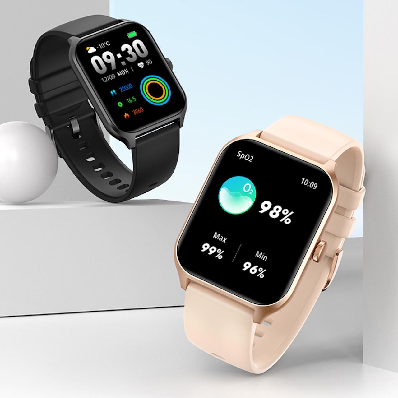 Premium Bluetooth Smartklocka 1.96" Skärm - Komplett Paket