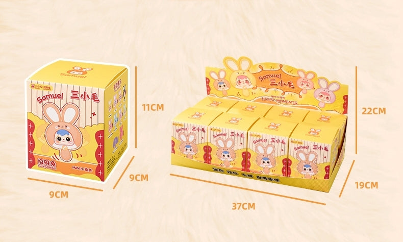 Samuel Rabbit Big Family - Överraskande Blind Box Figur