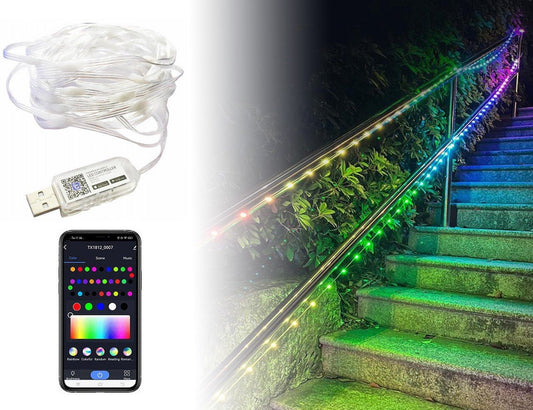 Smart LED-strip 10m: Lys upp ditt hem