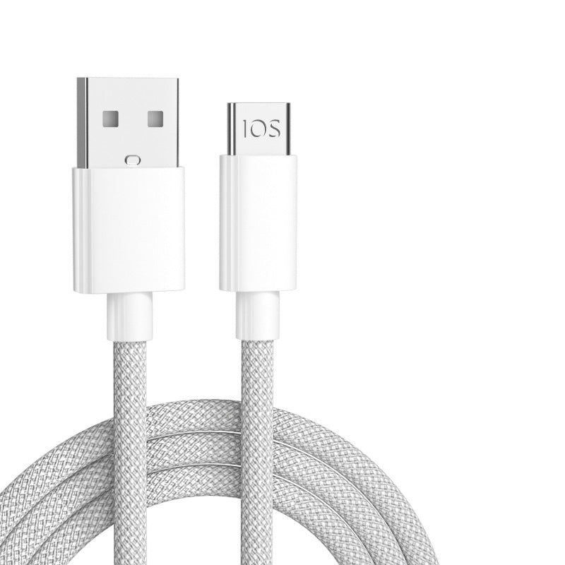 Snabbladdande Kabel 2M - 3-pack i Olika Färger & Kontakter