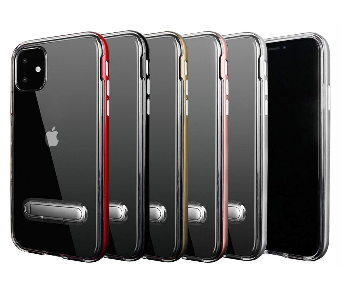 TPU Case med telefonställ + 2st skärmskydd iPhone 11 Pro Max