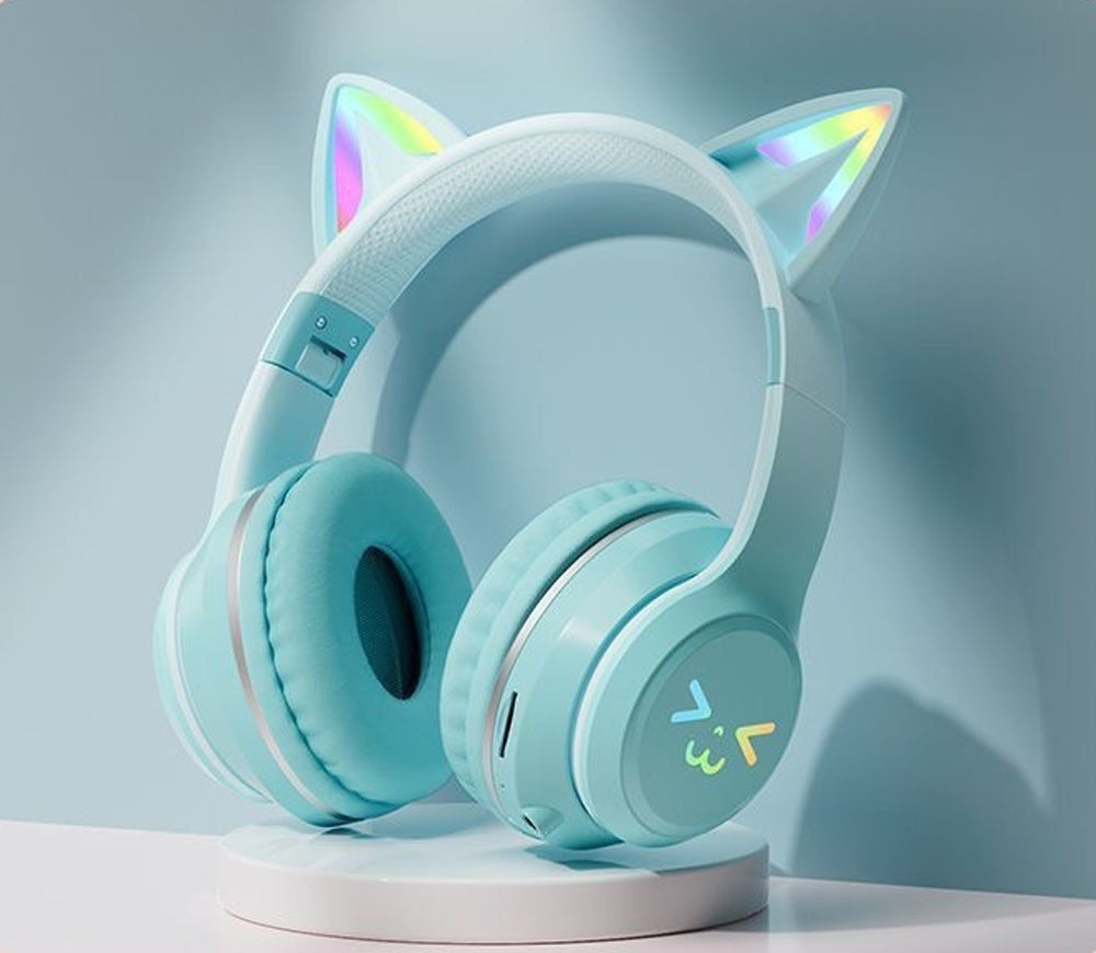 Trådlösa Hörlurar med Kattöron