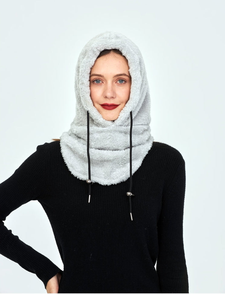 Vinter Balaclava med Huva - Varm & Mjuk Fleece