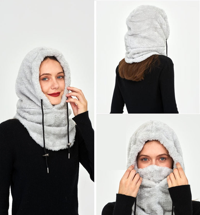 Vinter Balaclava med Huva - Varm & Mjuk Fleece