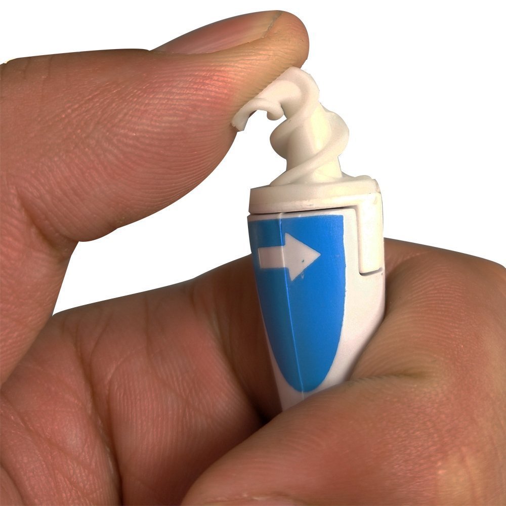 Öronrensare 5-pack med gummispiral och silikonspetsar