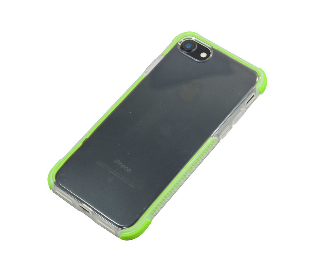 TPU skal för iPhone med färgade kanter iPhone 6 +2skärmskydd