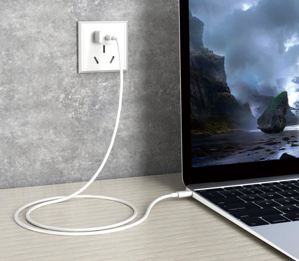 2 meter USB-C kabel med snabbladdning