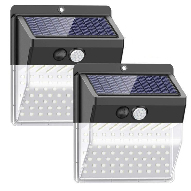 2-pack utomhusbelysning på solenergi