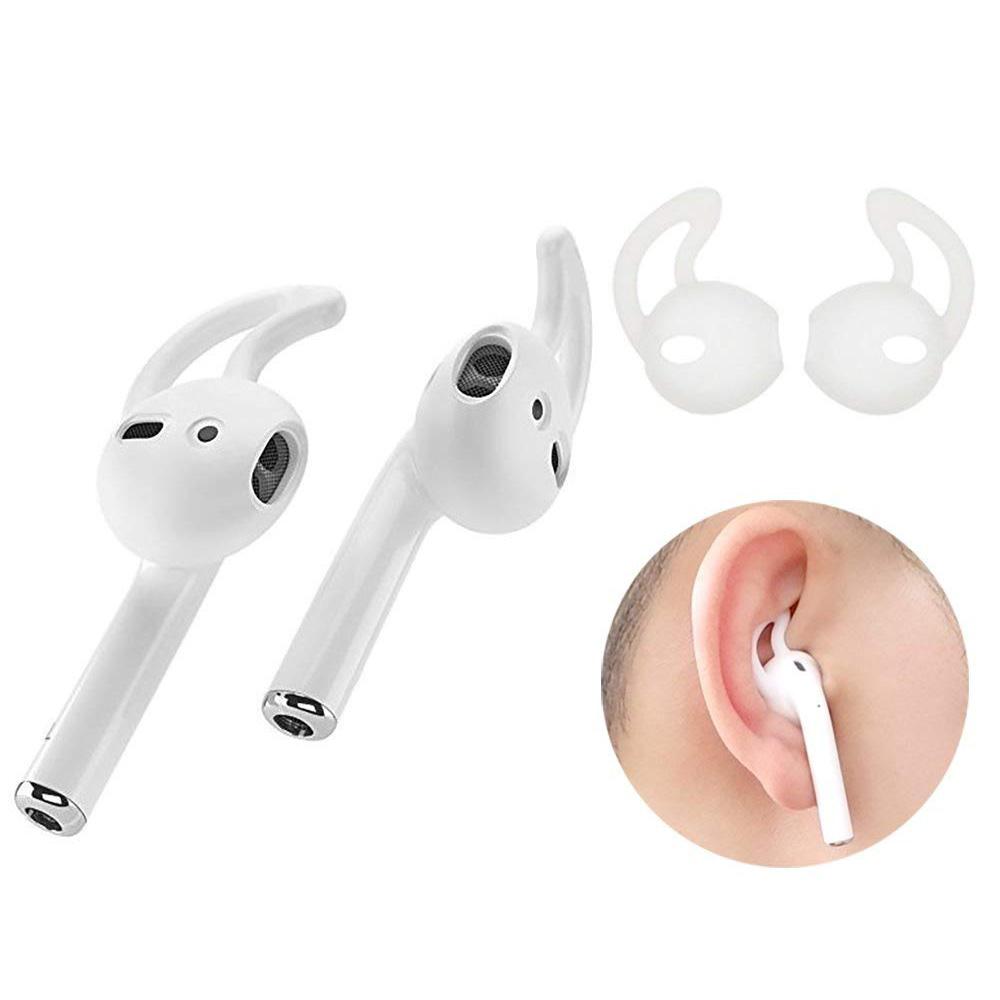 4i1 Airpods-kit med skyddande silikon, öronkrok grepp och remmar
