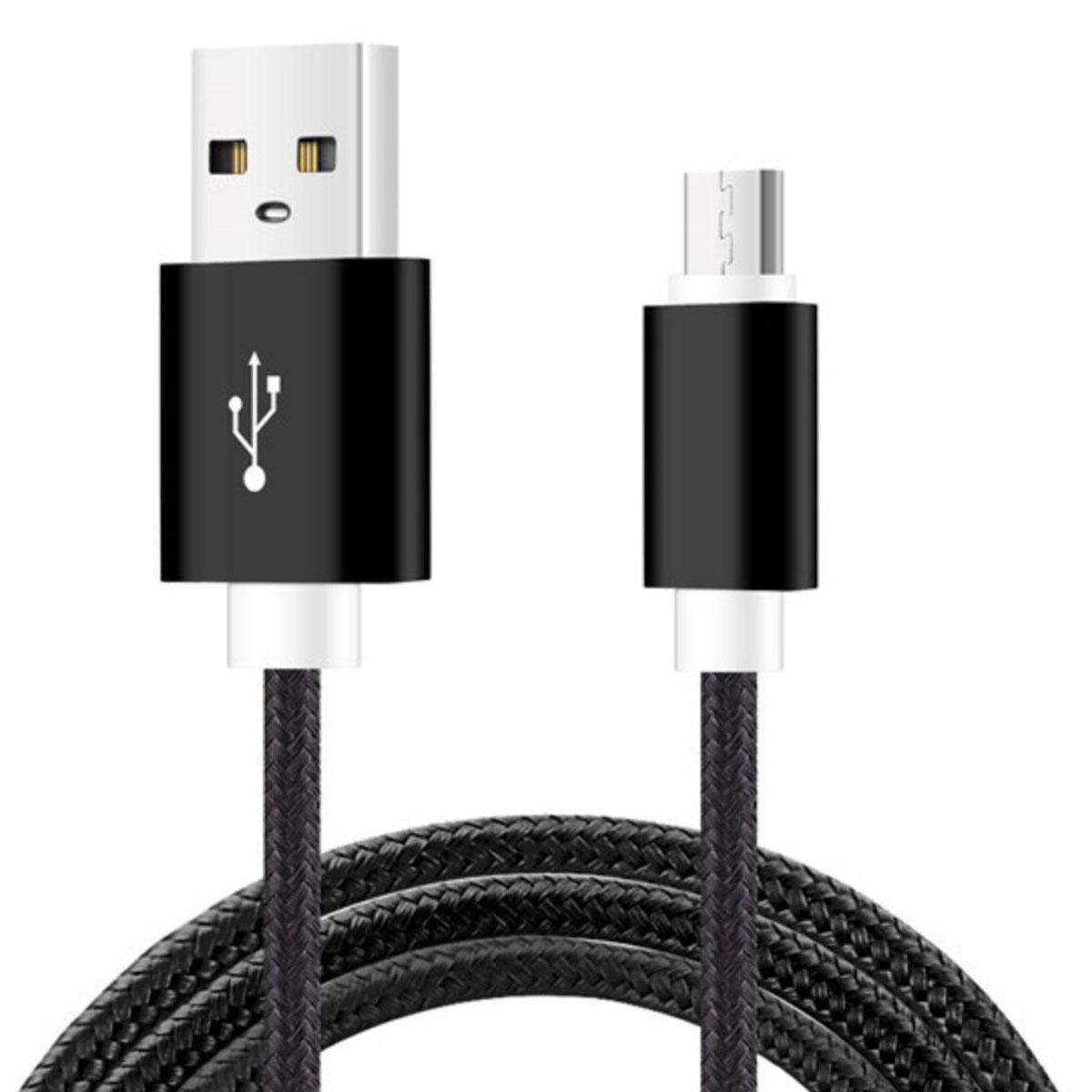 4-pack 2 meters laddningskabel till mobilen/plattan