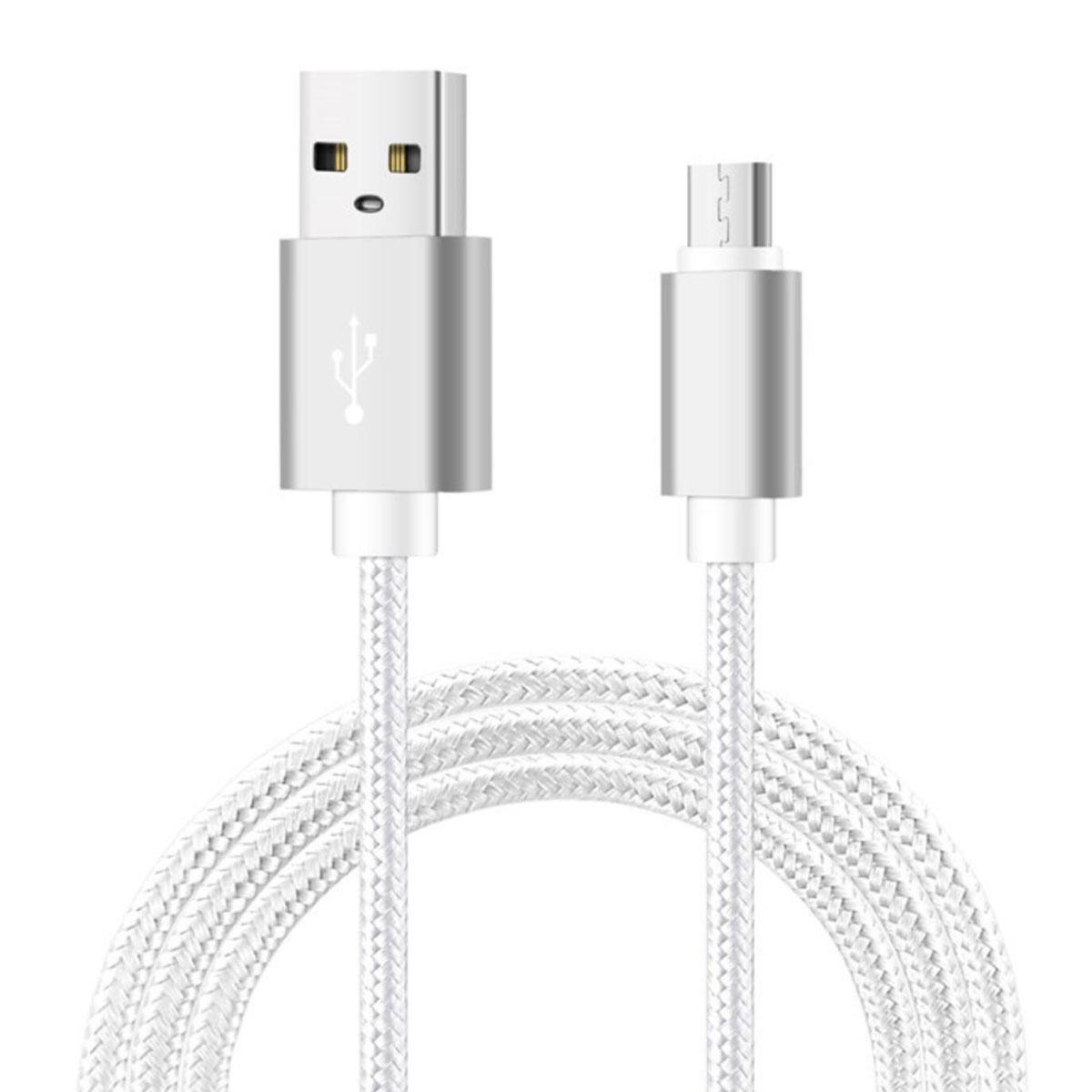4-pack 2 meters laddningskabel till mobilen/plattan
