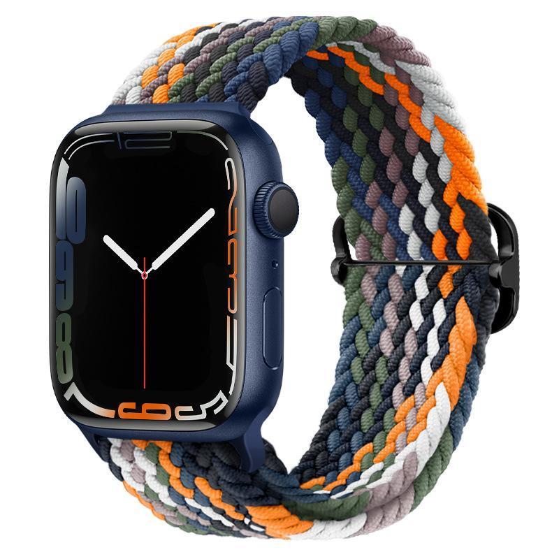 Apple Watch armband i flätad nylon 42/44/45