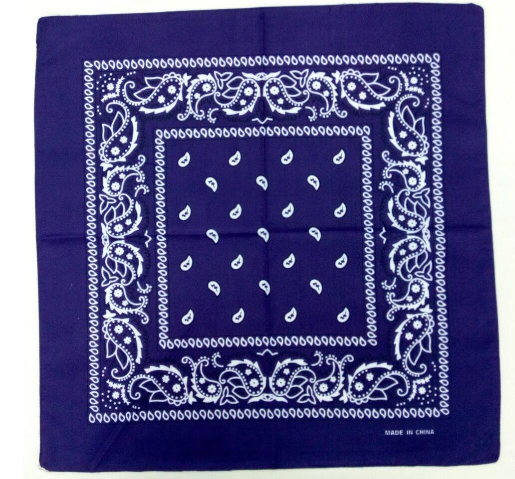 Bandana-scarf med klassiskt paisleymönster i polyester